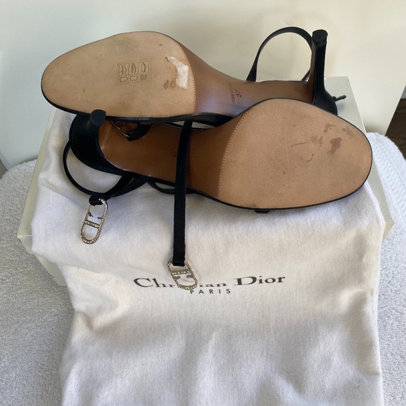 Ultra Rare Vintage Christian Dior CD Sandals NWT - Picture 4 of 10